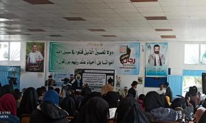 فعالية ثقافيةٌ وقافلة شتوية من طلاب كلية الإعلام بصنعاء بمناسبة ذكرى الشهيد