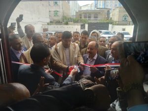 نائب رئيس الوزراء أبو لحوم يفتتح مبنى الضرائب بالمنطقة الثالثة في أمانة العاصمة