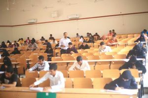 تدشين امتحانات الفصل الأول بكلية الزراعة جامعة الحديدة