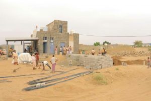 تدشين العمل في توسعة مبنى مركز المدمن الصحي بمديرية السخنة في الحديدة