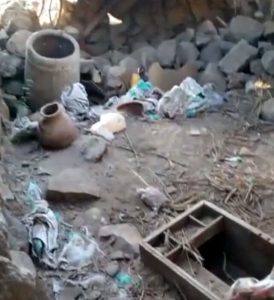 نهب واحراق منازل المواطنين بمديرية حيس بالحديدة من قبل قوى العدوان ومرتزقته