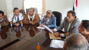 إب..فتح مظاريف مناقصة مشروع جسر سائلة الجعاشن في ذي السفال