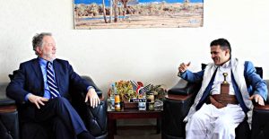 نائب وزير الخارجية يناقش تعزيز التعاون مع المدير التنفيذي لبرنامج الأغذية العالمي