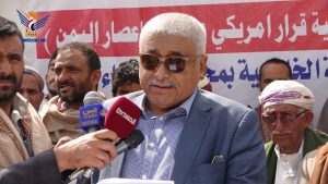 أبناء الحيمة الخارجية بصنعاء يحتشدون لدعم اعصار اليمن