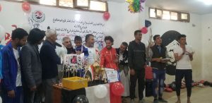 تكريم الفائزين في بطولة الشهيد القائد للكونغ فو بصنعاء