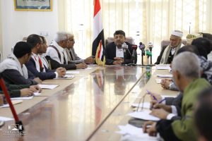 عضو السياسي الأعلى الحوثي يرأس اجتماعا للمنظومتين العدلية والتنسيقية بمحافظة صعدة