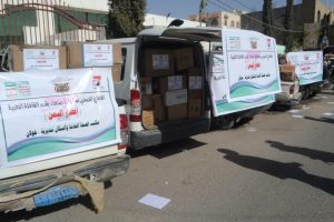 مكتب الصحة محافظة صنعاء يدعم المرابطين في الجبهات بقافلة طبية متنوعة