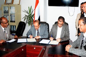 النمير ومطلق يوقعان اتفاقية تعاون بين وزارتي الاتصالات والأشغال
