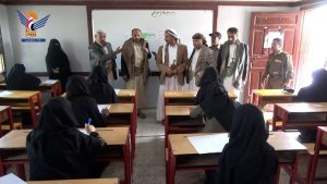 جعمان يدشن اختبارات الشهادة الأساسية العامة بمحافظة عمران