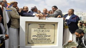 نائب رئيس الوزراء الجنيد يضع حجر أساس مشروع بناء المجمع الحكومي لمحافظة صنعاء