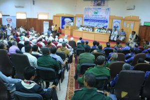 مكتبا الإرشاد وهيئة الأوقاف بالحديدة يحييان ذكرى رحيل العلامة بدر الدين الحوثي