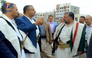 وزير الشباب يطلع على أعمال الصيانة في صالة الأغراض المتعددة والمسرح