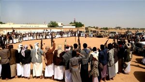 أسرة الشهيد أديب يحيى السحاري بصعدة تجود بقافلة عينية دعما للمرابطين في الجبهات