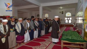 تشييع جثمان المناضل صالح مبخوت النعيمي في العاصمة صنعاء