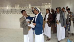 جعمان يتفقد التجهيزات لبدء الدراسة بفرع أكاديمية القرآن الكريم في عمران