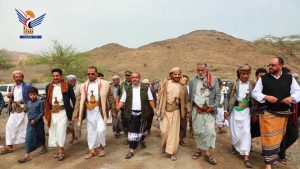 عوض والحملي يطلعان على أضرار السيول واحتياجات مديرية الحشوة بصعدة