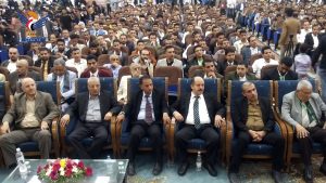نائب رئيس الوزراء الجنيد يفتتح أعمال المؤتمر الثاني للصناعة الدوائية بصنعاء