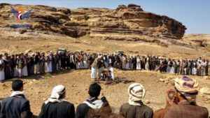 وساطة قبلية تنهي قضية قتل بين آل المدغمر في بني شداد بخولان