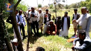 نزول ميداني للتوعية والحد من مرض ذبول الرمان بمحافظة صعدة