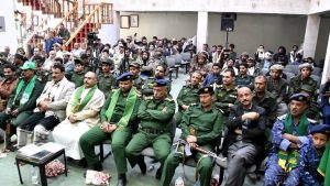 إدارة أمن شبوة تنظم فعالية خطابية ابتهاجا بذكرى المولد النبوي