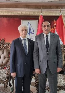 سفير اليمن في سوريا يلتقي القائم بأعمال سفارة جمهورية بلغاريا في دمشق