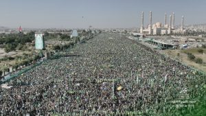 حشود مليونيّة تُحيي ذكرى المولد النبوي الشريف بالعاصمة صنعاء (صور)