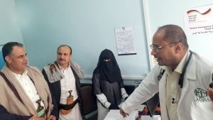الاطلاع على الخدمات بمستشفى الشهيد الكحلاني في حجة
