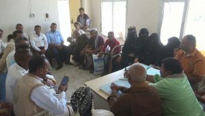 مناقشة تدخلات منظمة اليونسيف في القطاع الصحي في مديرية الدريهمي بالحديدة