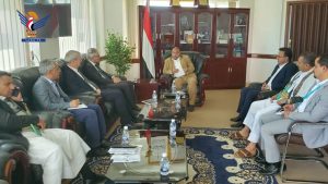 نائب رئيس الوزراء مقبولي يلتقي الممثل المقيم الجديد لليونيسف في اليمن