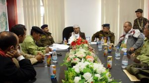 جعمان والمداني يناقشان إمكانية فتح فرع للدفاع المدني بعمران