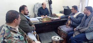 الاطلاع على نشاط فرع البنك المركزي بمحافظة البيضاء