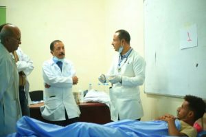تواصل الامتحانات السريرية لطلبة شعبة الطب البشري بكلية الطب جامعة الحديدة