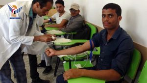 تدشين حملة تبرع بالدم بمحافظة حجة