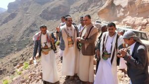 الصوفي يتفقد عدد من مشاريع المبادرات المجتمعية في كحلان عفار بحجة