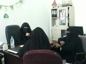 الاطلاع على سير العمل في إدارة تنمية المرأة بديوان عام محافظة الحديدة
