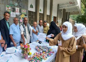 تكريم المتفوقات بمدرسة عقبة بن نافع بالحديدة