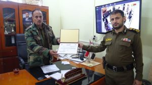 قيادة مصلحة التأهيل تكرم مدير عام إصلاحية إب العقيد سنان تقديرا لجهوده المتميزة