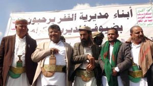 محمد علي الحوثي يشرف على إنهاء ثمان قضايا قتل في القفر بمحافظة إب