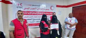 اختتام دورة تدريبية في مجال الاسعافات الاولية اثناء الطوارئ بالحديدة