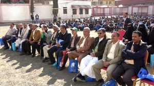 ثانوية عبد الناصر للمتفوقين بالأمانة تنظم فعالية خطابية بذكرى سنوية الشهيد