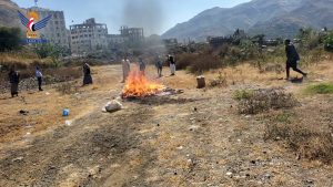 إب..مركز ميتم الجمركي يتلف أدوية مخالفة للمواصفات