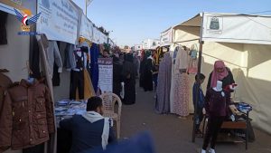 تواصل فعاليات مهرجان التسوق الأول للملبوسات والمنسوجات بصنعاء