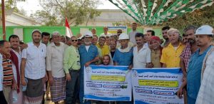 تكريم الموظفين المحالين الى التقاعد في ميناء الصليف بالحديدة