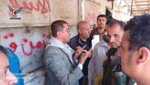 أشغال مديرية الثورة يغلق سوق “الشاحذي” بشارع النهضة