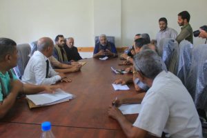 مناقشة آلية الشراكة والتعاون بين المؤسسة العلمية لرعاية المبدعين والمؤسسات التعليمية بالحديدة