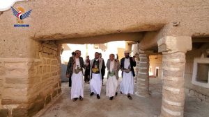 الاطلاع على سير أعمال الترميم في قلعة القشلة التاريخية بمدينة صعدة