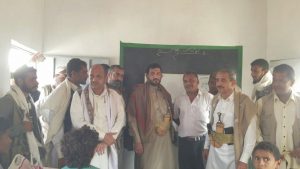 مثنى والرفاعي يفتتحان مدرسة النصر الحديث بمديرية باجل في الحديدة
