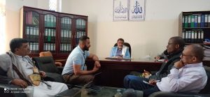مناقشة تدخلات صندوق الأمم المتحدة للسكان في مشروع الطوارئ التوليدية والوليدية بالبيضاء