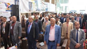 النعيمي وحازب يفتتحان المعرض الهندسي التقني الثاني للإبداع والابتكار
