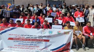 عضو السياسي الأعلى الحوثي يفتتح بطولة الجمهورية لألعاب القوى للصم بذمار